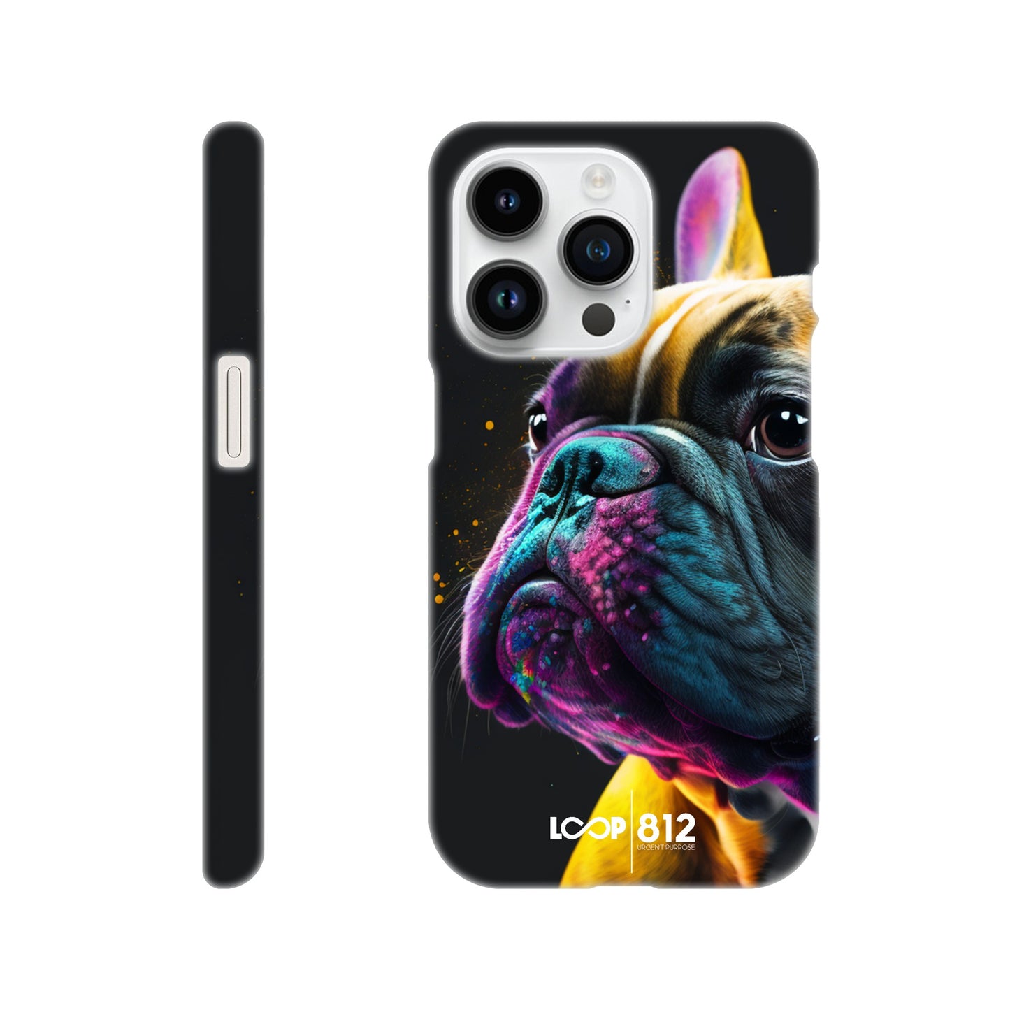 Phone Case: Rainbow Bulldog