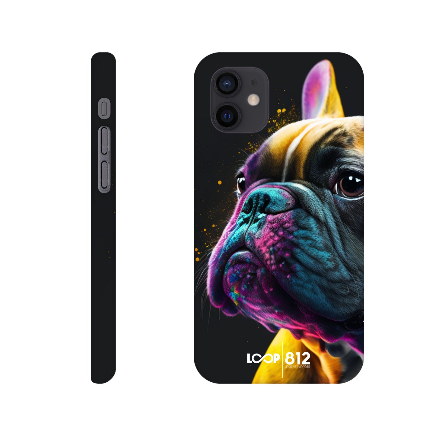 Phone Case: Rainbow Bulldog