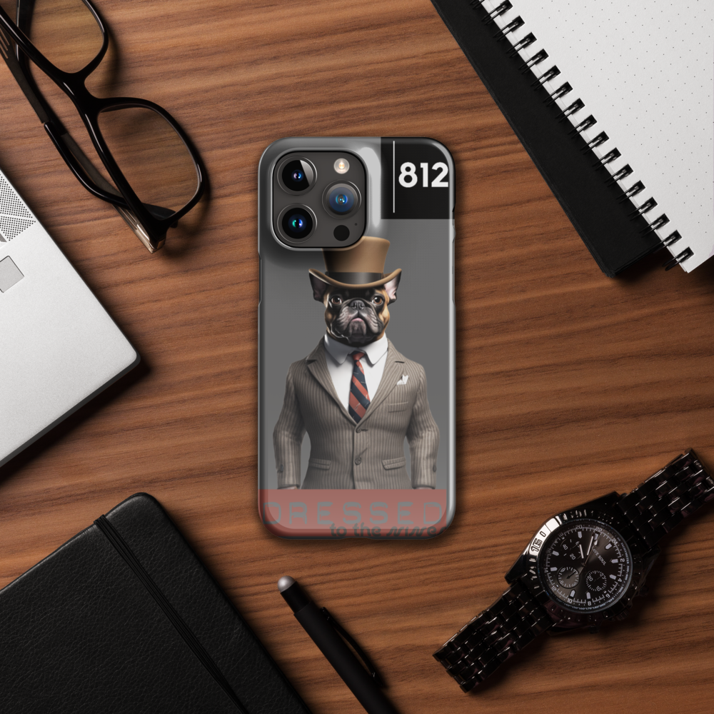 Dressed Bulldog case for iPhone® 15 Pro Max