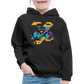 Kids Abstract hoodie - nero