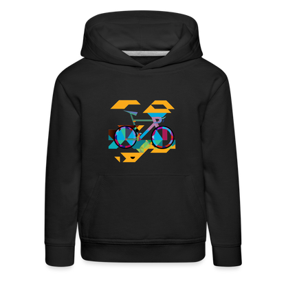 Kids Abstract hoodie - nero