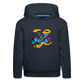 Kids Abstract hoodie - navy