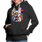 Painting bulldog Hoodie - nero